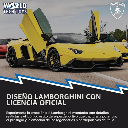 Vista 2 de World Tech Toys – Lamborghini Aventador LP 700 – 4 de 2,4 GHz listo para correr RC vehículo (escala 1: 14)
