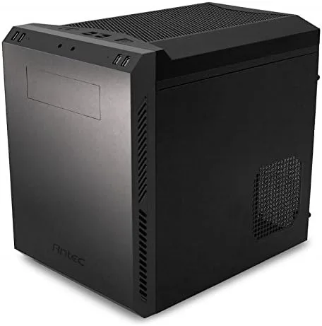 Vista 2 de Antec Performance Series P50 Window R Mid-Tower Silent PC Carcasa para computadora con refrigeración por agua de 9.449 in, puertos USB 3.0/2.0