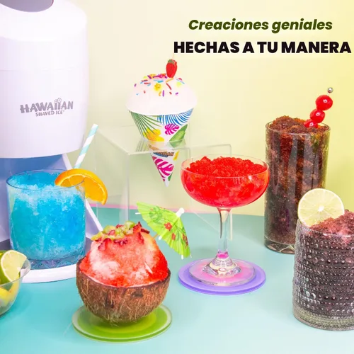 Vista 6 de Variedad de jarabe para raspadilla hawaiana, 6 sabores populares de 16 oz: cereza, uva, frambuesa azul, sangre de tigre, limón-lima, piña colada