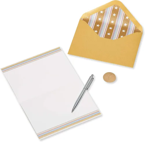 Vista 3 de Papyrus Tarjeta en Blanco Mujer Maravilla para Ella (Verdadera Mujer Maravilla)
