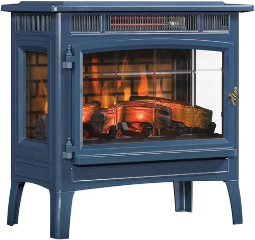 Vista 11 de Duraflame DFI-5010 - Estufa infrarroja en 3D para chimenea eléctrica con control remoto