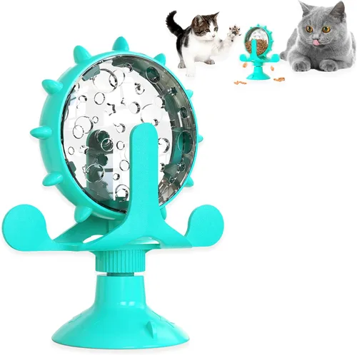 Vista 8 de Juguete Dispensador de Golosinas para Gatos y Perros - Alimentador Interactivo para Gatos Juguetes Alimentadores de Comida para Mascotas Dispositivo
