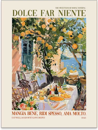 Vista 37 de Impresiones de Sardinas - Pósteres de pared de cocina de moda, diseño de rayas verdes, retro y moderna, estética de alimentos para el hogar