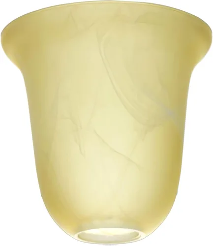 Vista 9 de LIGHTACCENTS Pantalla colgante de cristal de alabastro, pantallas de araña estilo granja, 6 x 6 pulgadas, compatible con tuerca de enchufe