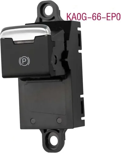 Vista 2 de KA0G-66-EP0 Interruptor de freno de estacionamiento Botón de control electrónico para Mazda CX-5 2015 Accesorios de coche KA0G66EP0