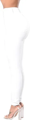 Vista 3 de FISCLOSIN Diseño colombiano para mujer,Levantamiento de glúteos,Jeans ajustados sexys,Pantalones de mezclilla elásticos