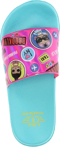 Vista 4 de LOL Surprise Sandalia para niña sandalia con MC Swag Bling Queen y más talla de niño 8-9 a talla de niños 1-2 a partir de 3 años