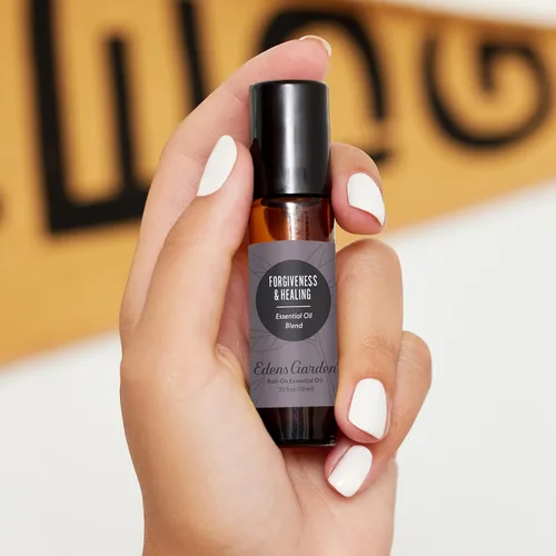 Vista 2 de Edens Garden Aceite Esencial de Perdón y Sanación Roll-On Mezcla - 100% Puro Grado Premium, Natural, Terapéutico, Aromaterapia, Seguro para Niños
