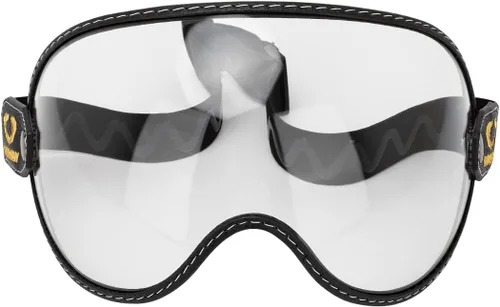 Vista 8 de Protector retro para casco de motocicleta, visera de burbujas, lentes de policarbonato de repuesto universal para casco completo de cara abierta