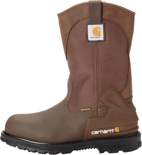 Vista 7 de Carhartt, Wellington - Bota impermeable de 11 pulgadas con puntera de seguridad para hombre