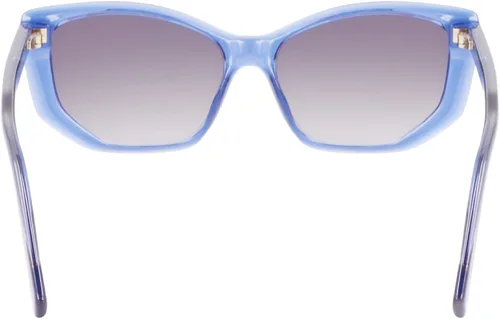 Vista 5 de Karl Lagerfeld KL6071S - Lentes de sol rectangulares para mujer, color azul, talla única, Celeste