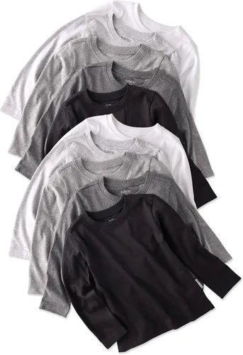 Vista 17 de Butterblu London Long Sleeve T-Shirts, Multipack, 100% Organic Cotton Tees Terra