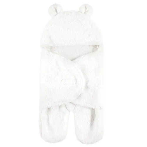 Vista 4 de Hudson Baby Saco unisex de sherpa para cochecito de bebé, color negro, talla única