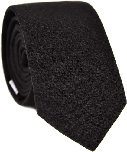 Vista 38 de JESLANG Corbata de algodón y lino de 2.56 pulgadas para hombre, perfecta para ocasiones formales e informales