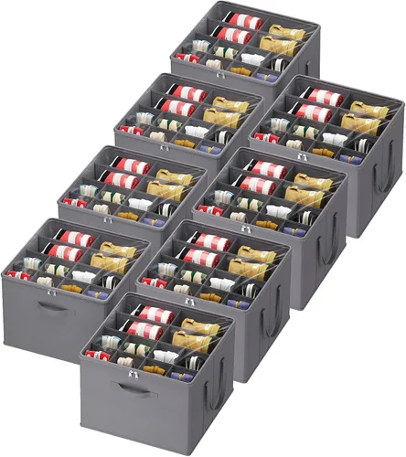 Vista 15 de Lifewit Organizador de almacenamiento de zapatos para armario para 12-16 pares, contenedor de almacenamiento grande de tela con cubierta