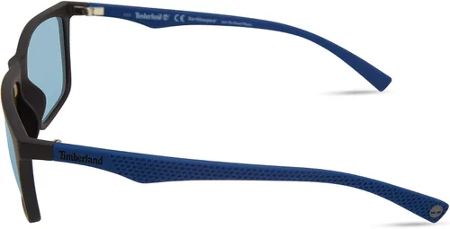 Vista 3 de Timberland Gafas de sol rectangulares polarizadas TBA9264 para hombre