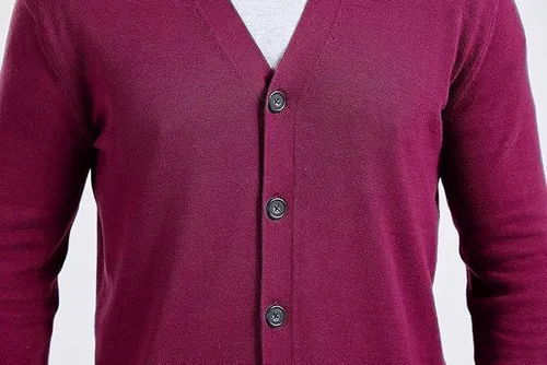 Vista 5 de Gilboa Suéter tipo cárdigan 100% algodón para hombre