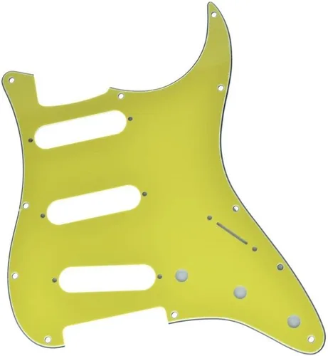 Vista 10 de KAISH - Golpeador de 11 agujeros estilo ST/Strat, SSS, para Stratocaster de EE. UU./México, perla de abulón