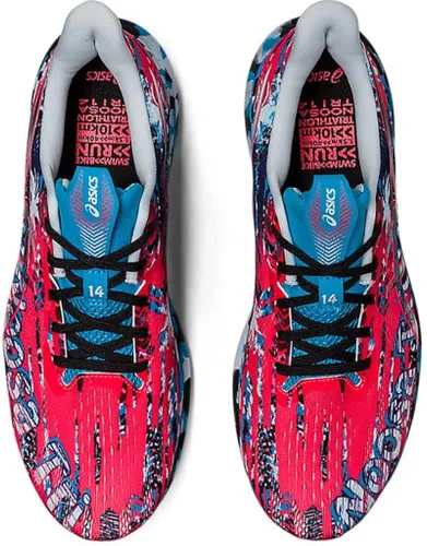 Vista 7 de ASICS Zapatillas de correr Noosa TRI 14 para hombre, Lime ZestSky