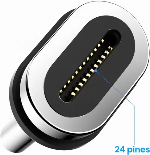 Vista 3 de Cabezal magnético de puntas de conector USB C de 24 pines (paquete de 3)