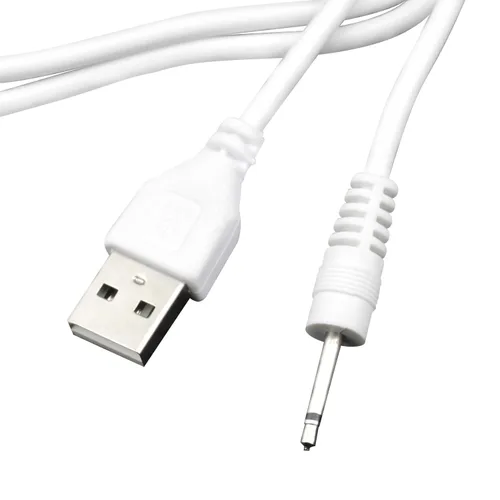 Vista 2 de TenCloud Cargador de cable de carga USB macho DC compatible con cargador de repuesto para masajeador de curva Yarosi