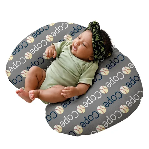 Vista 12 de Dyoart Funda de almohada de lactancia para bebé, funda de almohada personalizada para biberón, regalo personalizado para niños y niñas