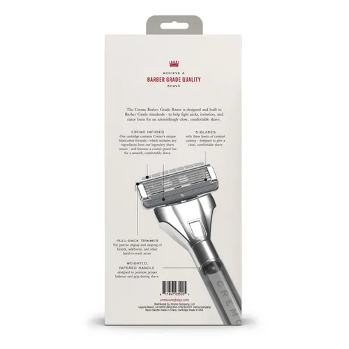 Vista 5 de Cremo Asombrosamente superior grado peluquero sistema recargable maquinilla de afeitar