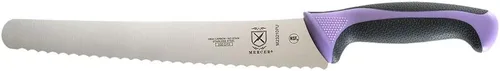 Vista 58 de Mercer Culinary Mercer Cutlery Millennia - Cuchillo de chef de 8 pulgadas, codificado por colores, juego de cuchillos de 4 piezas, alto carbono