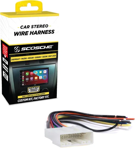 Vista 7 de Scosche Adaptador de antena NAA2B para estéreo de automóvil compatible con vehículos Nissan y Subaru seleccionados 2007-2019 - Adaptador de antena