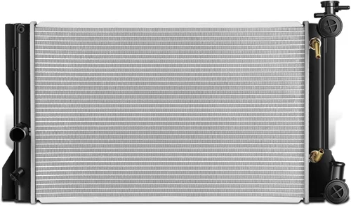 Vista 12 de DNA Motoring DPI 13001 Radiador de núcleo de aluminio de 1 fila Compatible con Scion xB AT 08-15, CU13001 13001 2213163 3387 16400-28600