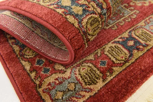 Vista 12 de Unique Loom Sahand Collection - Alfombra tradicional geométrica roja (2 pies 2 pulgadas x 3 pies)