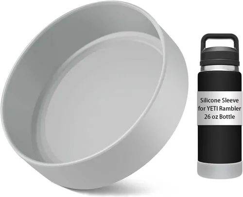 Vista 26 de Funda de silicona VGHNQ para botellas de agua YETI, Owala, protector inferior para YETI 26 36 OZ, cubierta de bota para Owala 32OZ, accesorios
