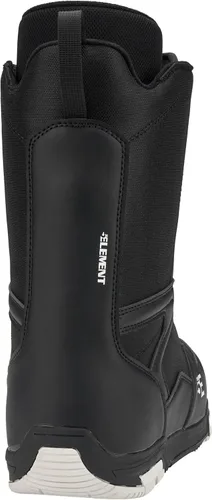 Vista 5 de 5th Element ST - Botas de snowboard con cordones y dial para hombre - Negro, compatibles con fijaciones de snowboard con correas - Forros ATOP Negro