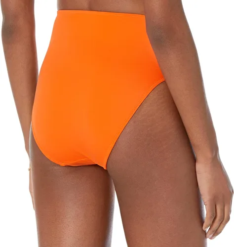 Vista 2 de Tienda Essentials Parte inferior de bikini de cintura alta para mujer