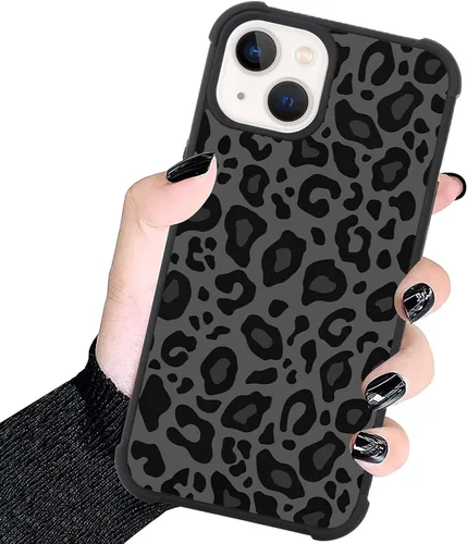 Vista 24 de KANGHAR - Funda para iPhone 11 [Compatible con Magsafe] Patrón estampado de leopardo Lindo guepardo Funda protectora magnética para niñas, mujeres