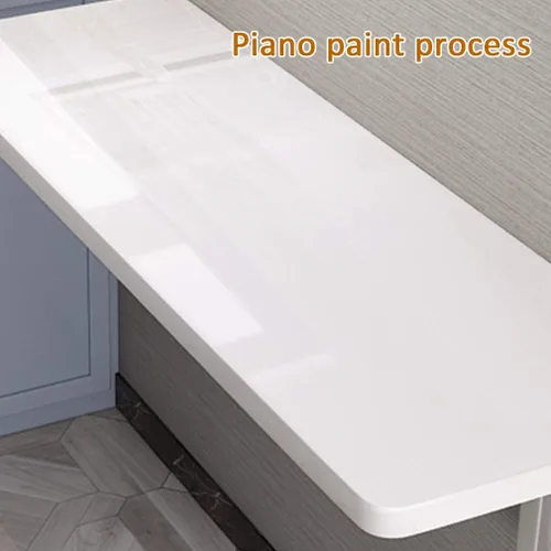 Vista 5 de Mesa de comedor de consola de cocina montada en la pared, escritorio plegable multifunción para ahorrar espacio, mesa de aprendizaje para colgar