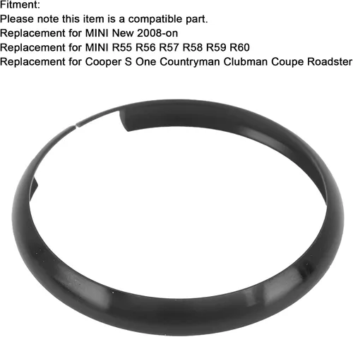 Vista 3 de Llavero remoto, llavero remoto de aleación de aluminio, repuesto para Mini R55, R56, R57, R58, R59, R60, 2008, para Cooper S One Clubman Coupe