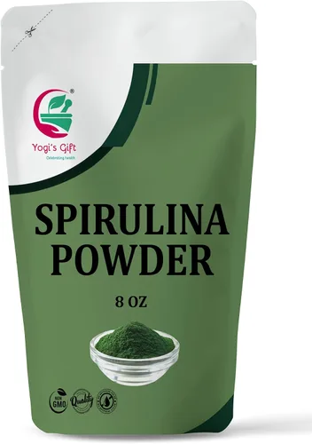 Vista 7 de Yogi's Gift® Spirulina en polvo 1 libra Perfecto para batidos