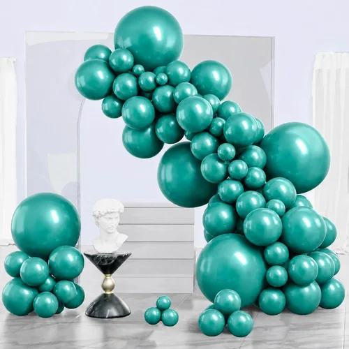 Vista 128 de PartyWoo - Globos de color nude, 140 unidades, color albaricoque, estilo bohemio, otoño, diferentes tamaños Albaricoque-f05