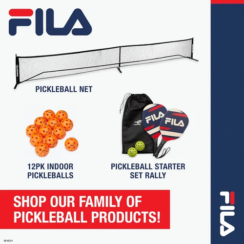 Vista 7 de FILA Accessories - Paleta de pickleball de fibra de vidrio, fibra de vidrio con núcleo de polipropileno de panal, agarre ligero y cómodo, bonitas