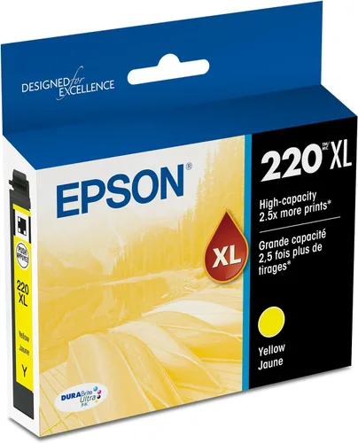 Vista 11 de Epson 220 DURABrite Ultra Ink Cartucho de Tinta de Alta Capacidad Negro (T220XL120-S) Funciona con WorkForce WF-2630, WF-2650, WF-2660, WF-2750
