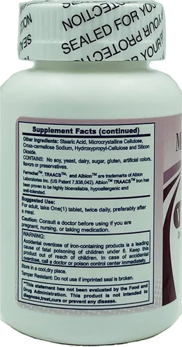 Vista 2 de Viti-Nutrients Vitaminas Integrales para la Pigmentación de la Piel - 120 Tabletas