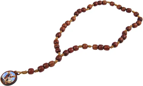 Vista 3 de Catholica Shop Coronilla de madera de San Miguel