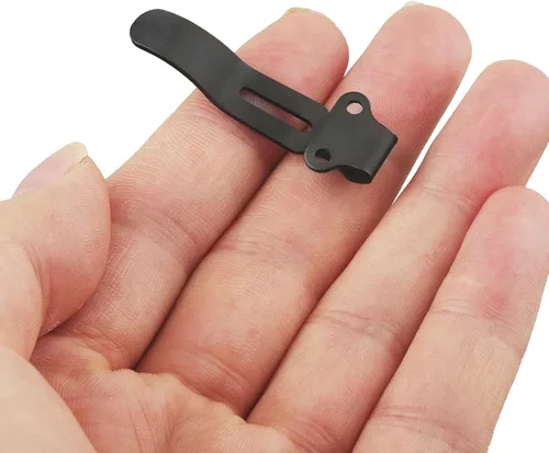 Vista 2 de Juego de Clips de Bolsillo Mini de Acero Inoxidable para Transporte Profundo - 1.64 pulgadas o 41.7 mm Tamaño Mini Compatible con Benchmade Bugout