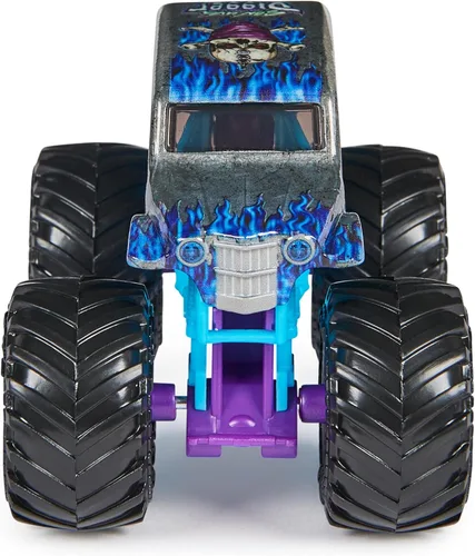 Vista 3 de Monster Jam 2023 Spin Master 1:64 Diecast Truck Series 32 Steel Reveal Son-uva Digger