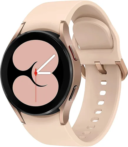 Vista 3 de Samsung Galaxy Watch 4 1.575in R860 Smartwatch GPS Bluetooth WiFi (versión internacional) (rosa) (renovado)
