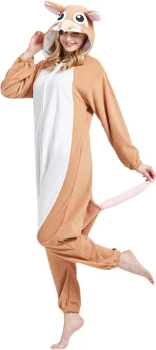 Vista 2 de SAMGU Unisex Adult Onesies Pajamas Halloween Christmas Cosplay Costumes One Piece Homewear Jumpsuit