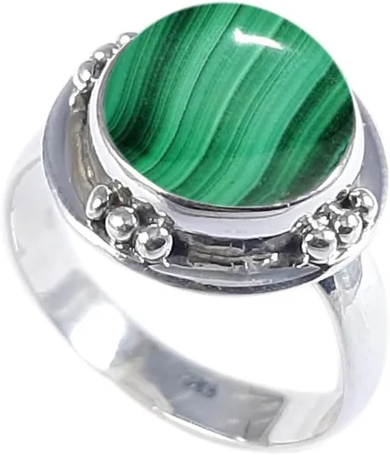 Vista 7 de Anillo de plata esterlina 925 para las mujeres joyas de piedras preciosas anillo joyería de moda para su venta Helloween (R-1369)