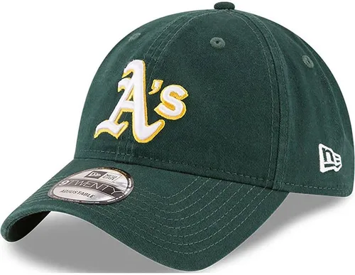 Vista 28 de New Era MLB Khaki Core Classic 9TWENTY - Gorra ajustable de tamaño único Atlanta Braves
