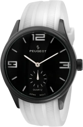 Vista 2 de Peugeot 2042OBK Reloj analógico de cuarzo japonés naranja para hombre